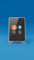 Touchscreen Smart Home Hub with Minimalist Matte Finish
